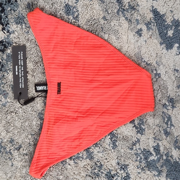 Red Rib Normal coverage bathing suit bottom - Picture 7 of 8